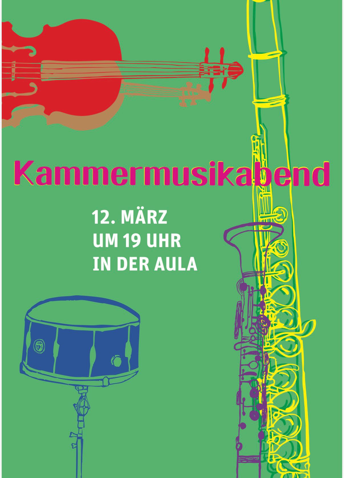 Plakat Kammermusikabend 2026-03-12